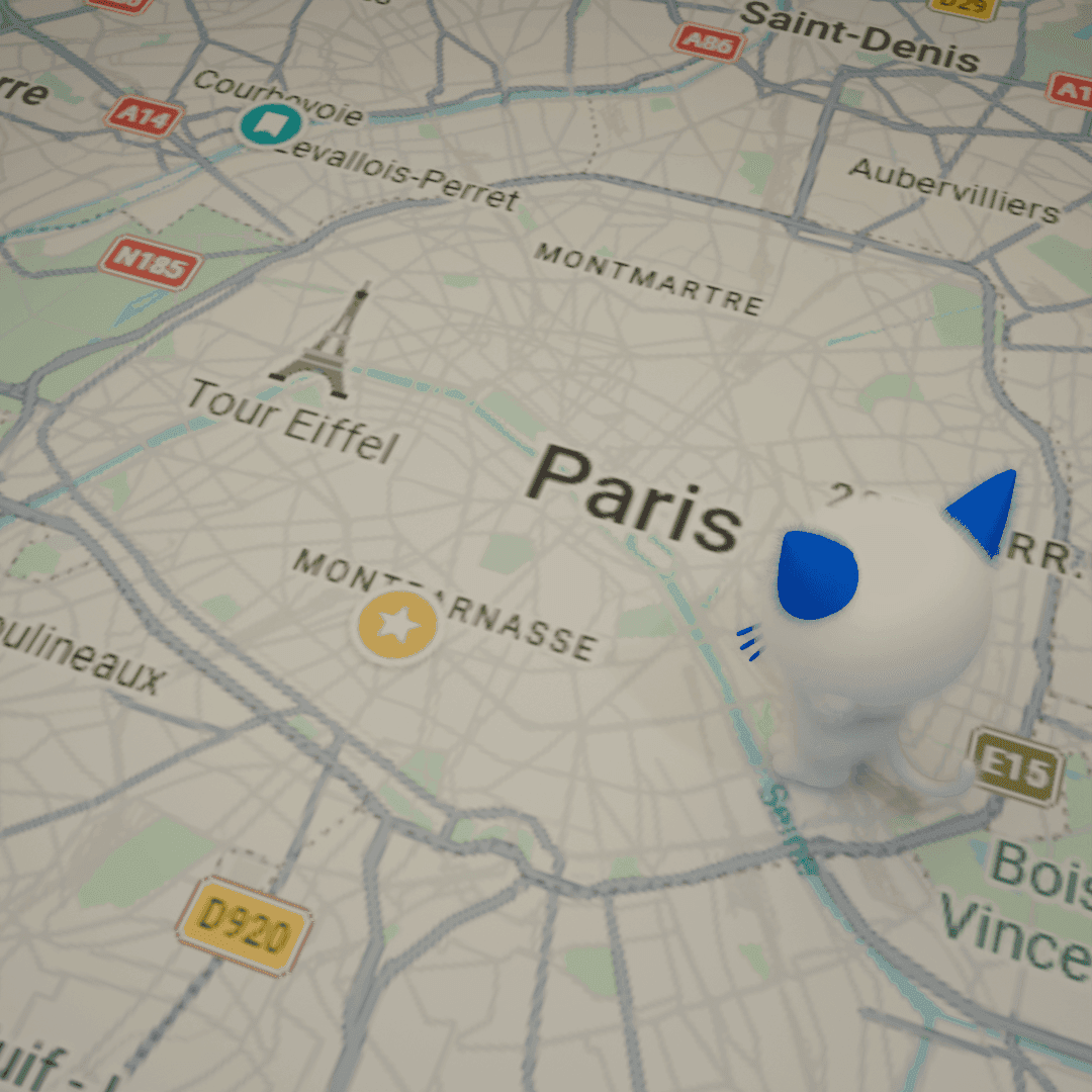 Préparation d'un trajet de déménagement depuis Paris 11e
